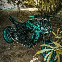 YAMAHA MT 09 A2 (a libretto)