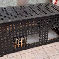 Lettiera per conigli in legno – cassapanca HOL