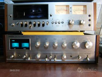 AMPLIFICATORE HITACHI -TAPE  PIONEER 7171.VINTAGE