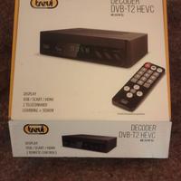 Digitale terrestre  HD Trevi 2 telecomandi nuovo
