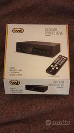 Digitale terrestre  HD Trevi 2 telecomandi nuovo