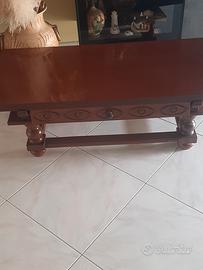 tavolino da salotto in legno antico