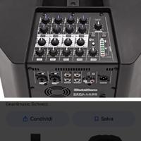 Cassa audio a batteria