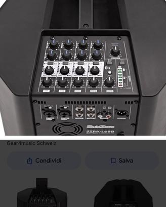 Cassa audio a batteria
