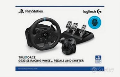 logithech g 923 nuovissimo completo di cambio 