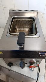 Friggitrice a gas da banco