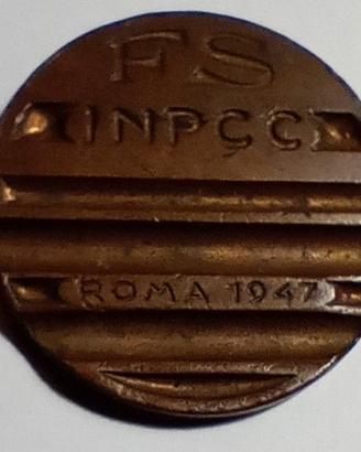 gettone INPCC Roma 1947