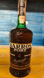 2 bottiglie barros port/barros cintra