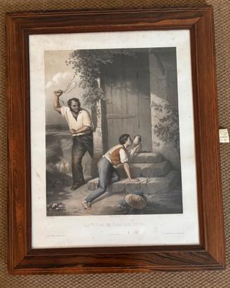 Quadro: litografia del 1800