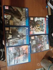  giochi PS4. insieme o al dettaglio 