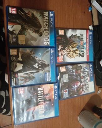  giochi PS4. insieme o al dettaglio 