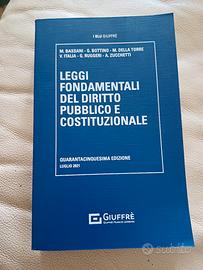 leggi fondamentali del diritto costituzionale