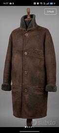 shearling vintage marrone 