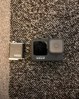 GoPro hero 9 con batteria aggiuntiva