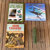 Libri su armi da fuoco e veicoli militari