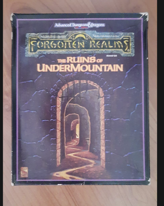 AD&D FORGOTTEN REALMS - The Ruins of Undermountain