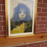 Quadro Colombotto Rosso Enrico 1972
