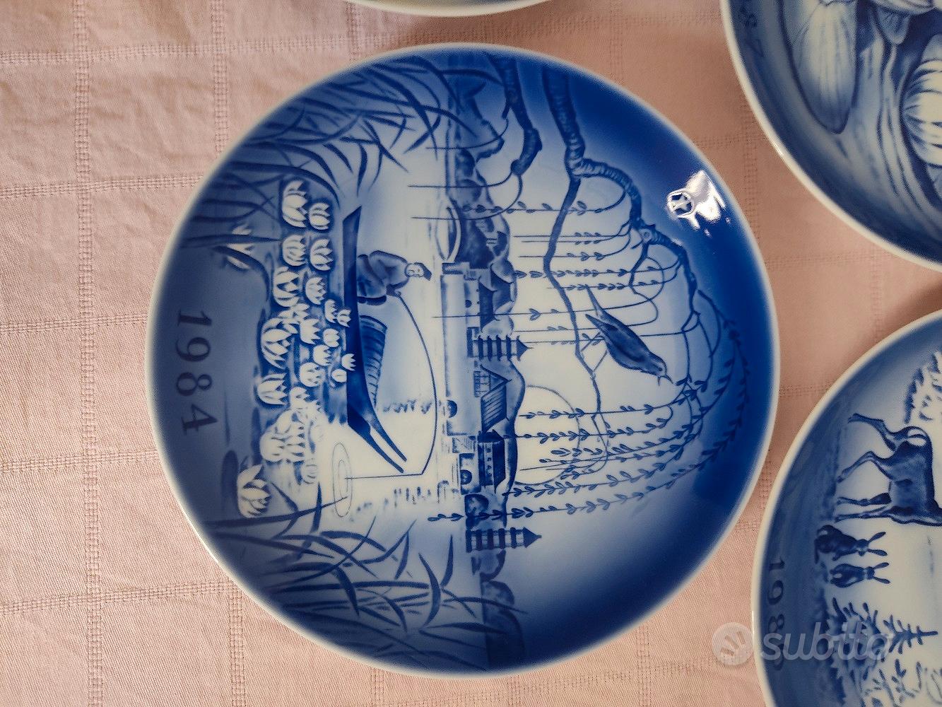 piatti Desirée Denmark (old copenhagen blue) - Collezionismo In