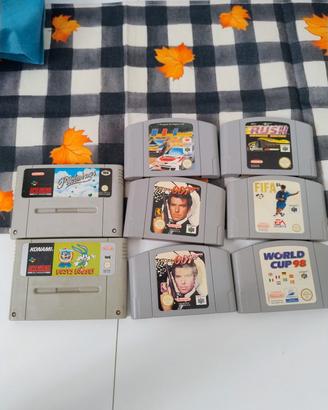 Super Nintendo (SNES) e Nintendo 64 (n64)