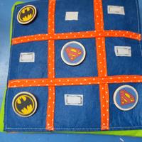 cuscino gioco tris supereroi