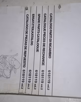 CATALOGO PARTI DI RICAMBIO NEXUS GILERA 618119