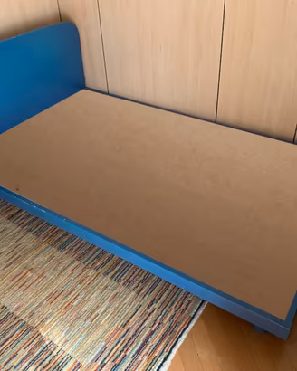 Letto una piazza e mezza 120x200 con piano in MDF