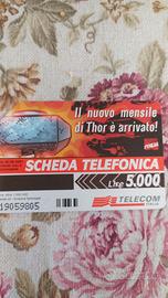 scheda telefonica 