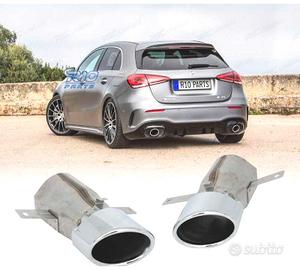TERMINALI SCARICO MERCEDES W177 18- LOOK A35 AMG
