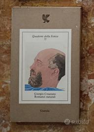Giorgio Cesarano – Romanzi naturali – Guanda 1980