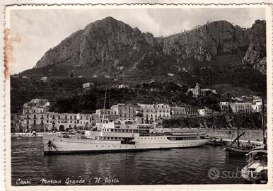 Cartoline ITALIA Napoli Mar Grande Nave Capri Nr24