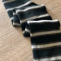 Sciarpa grande, Scialle Benetton nero/grigio/oro