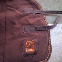Coperta Tattini  cavalli in pile