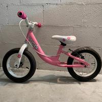 Bici rosa balance bike per bambina 2-4 anni