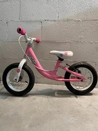 Bici rosa balance bike per bambina 2-4 anni