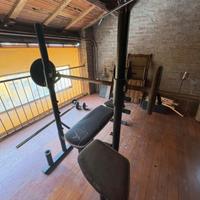 Panca palestra + Sacco boxe