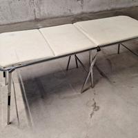 Lettino pieghevole con materassino e borsa