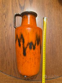 Vaso ceramica vintage West Germany "Fat Lava"