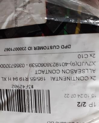 gomme Continental 195/55 R 19 h xl