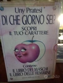 libri di che giorno sei.    m e f