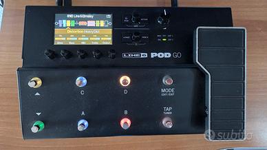 pedaliera chitarra Line 6 PODGO
