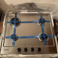 Piano cottura a gas Candy CMG6BRX inox – 4 fuochi