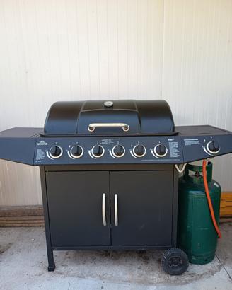 Barbecue a gas