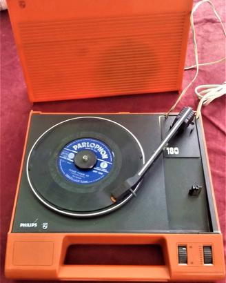 PHILIPS giradischi portatile anni 70