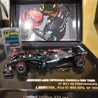 Minichamps Hamilton 91 vittorie Schumacher 1/43