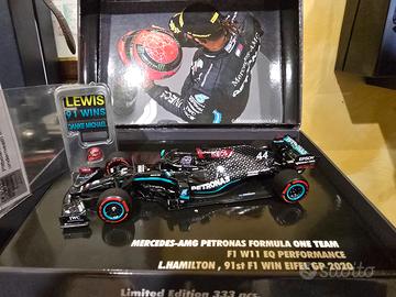 Minichamps Hamilton 91 vittorie Schumacher 1/43