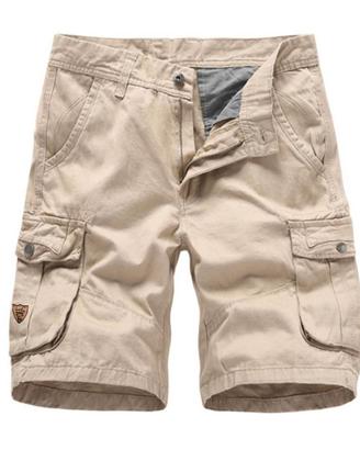 pantaloncini cargo  colore kaki marca BOLGI 