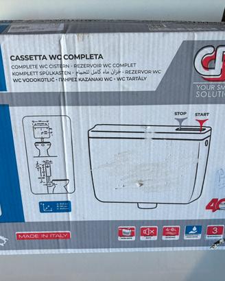 Cassetta wc completa
