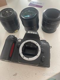 Nikon F 80 e obiettivi vari
