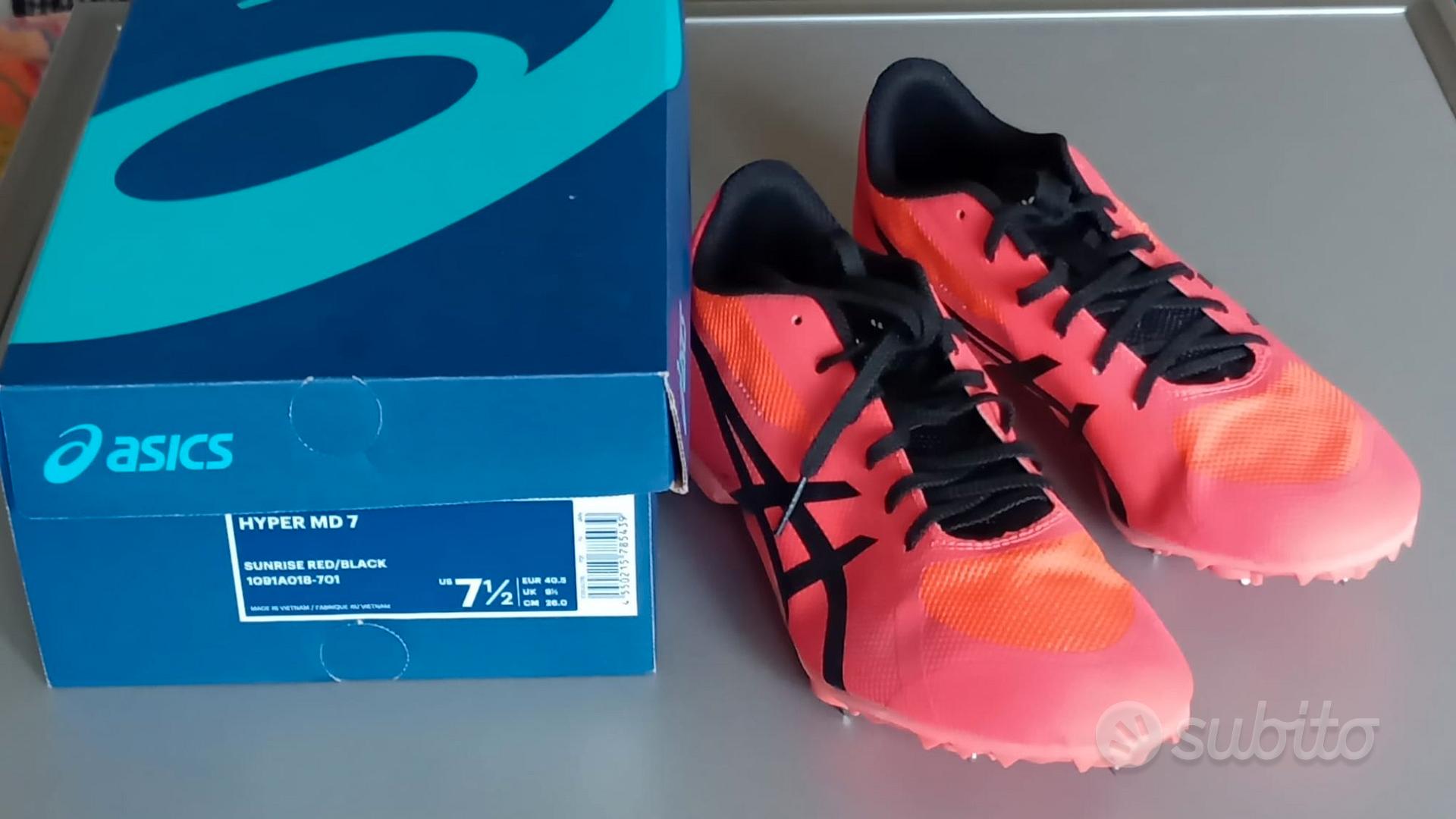 Scarpe chiodate asics on sale mezzofondo