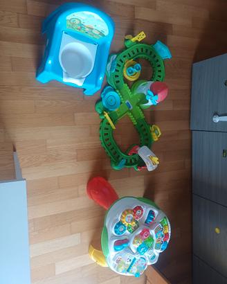 tavolo gioco interattivo clementoni e vasino